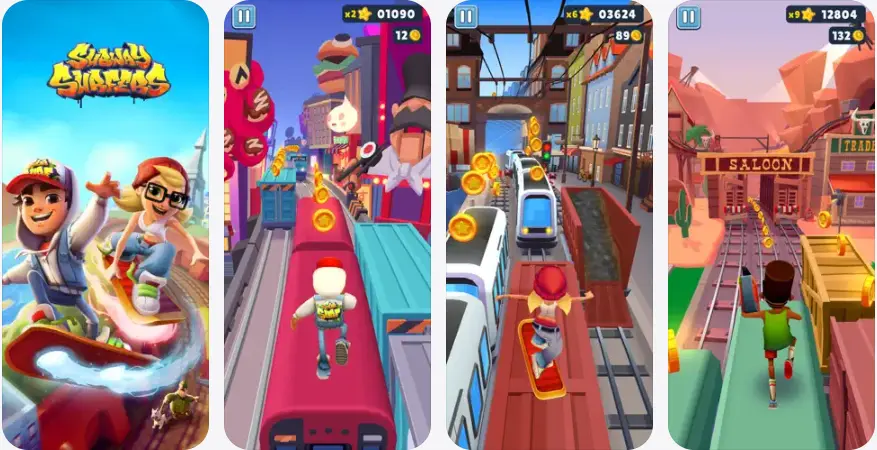 16. Subway Surfers
